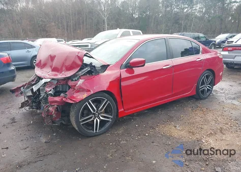 2017 Honda Accord Sport из США, поврежденный, VIN 1HGCR2F50HA047666